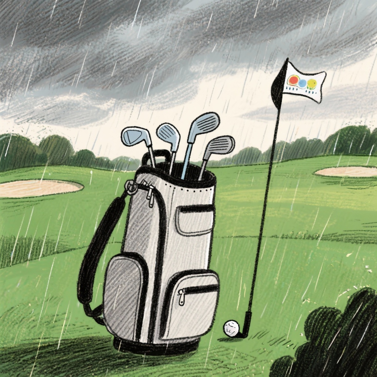 Modern golf bag models